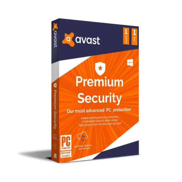AVAST Premium Security (1 Year / 1 PC) Latest Version + Free Updates